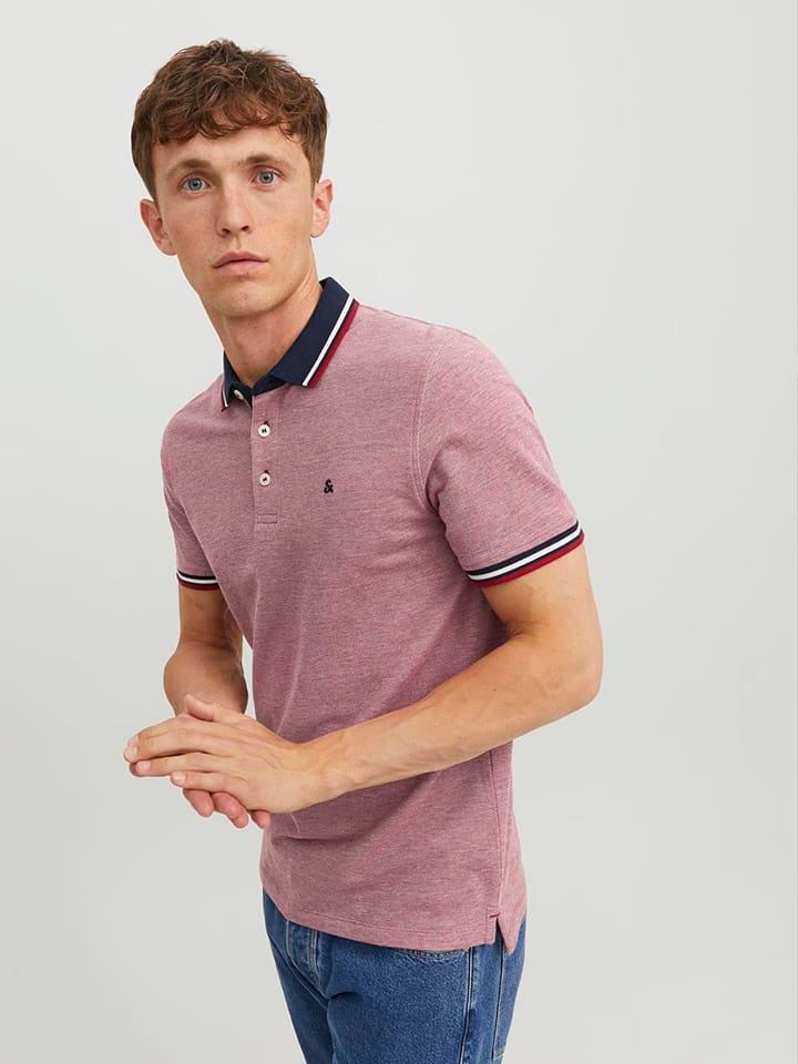 Jack & Jones Poloshirt in Rot günstig kaufen
