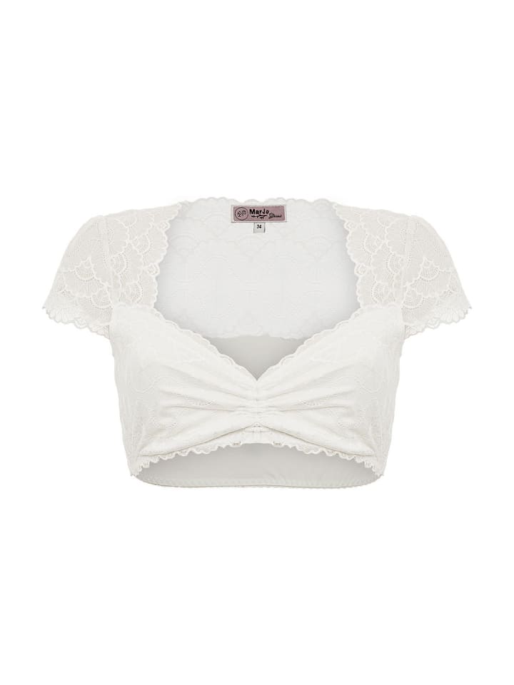 MarJo Dirndlbluse ADELSDORF in offwhite günstig kaufen