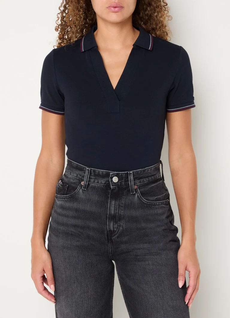 Tommy Hilfiger slim fit polo made of piqué cotton