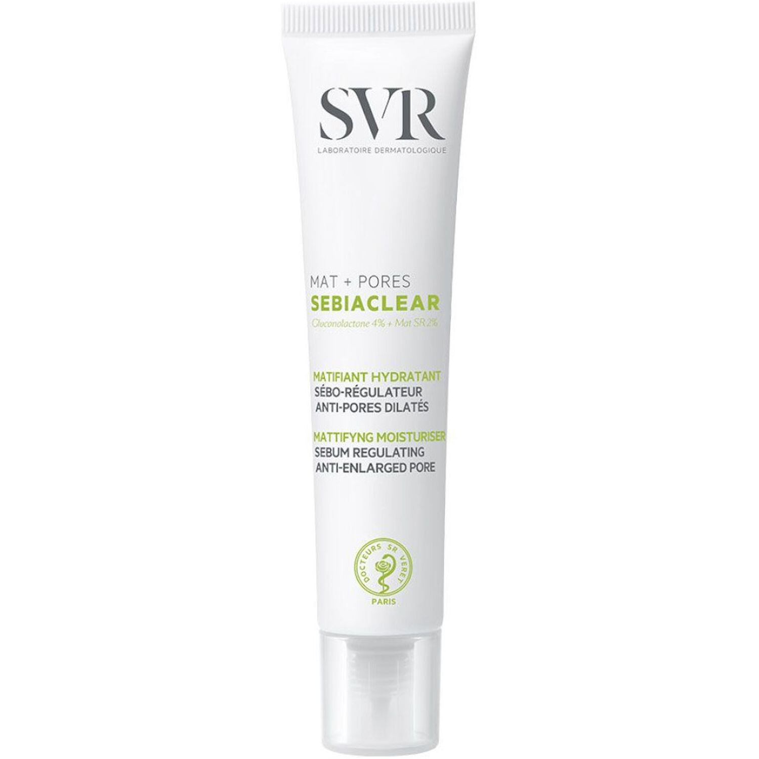 SVR Sebiaclear Soin Matifiant Hydratant Mat+Pores 40 ml