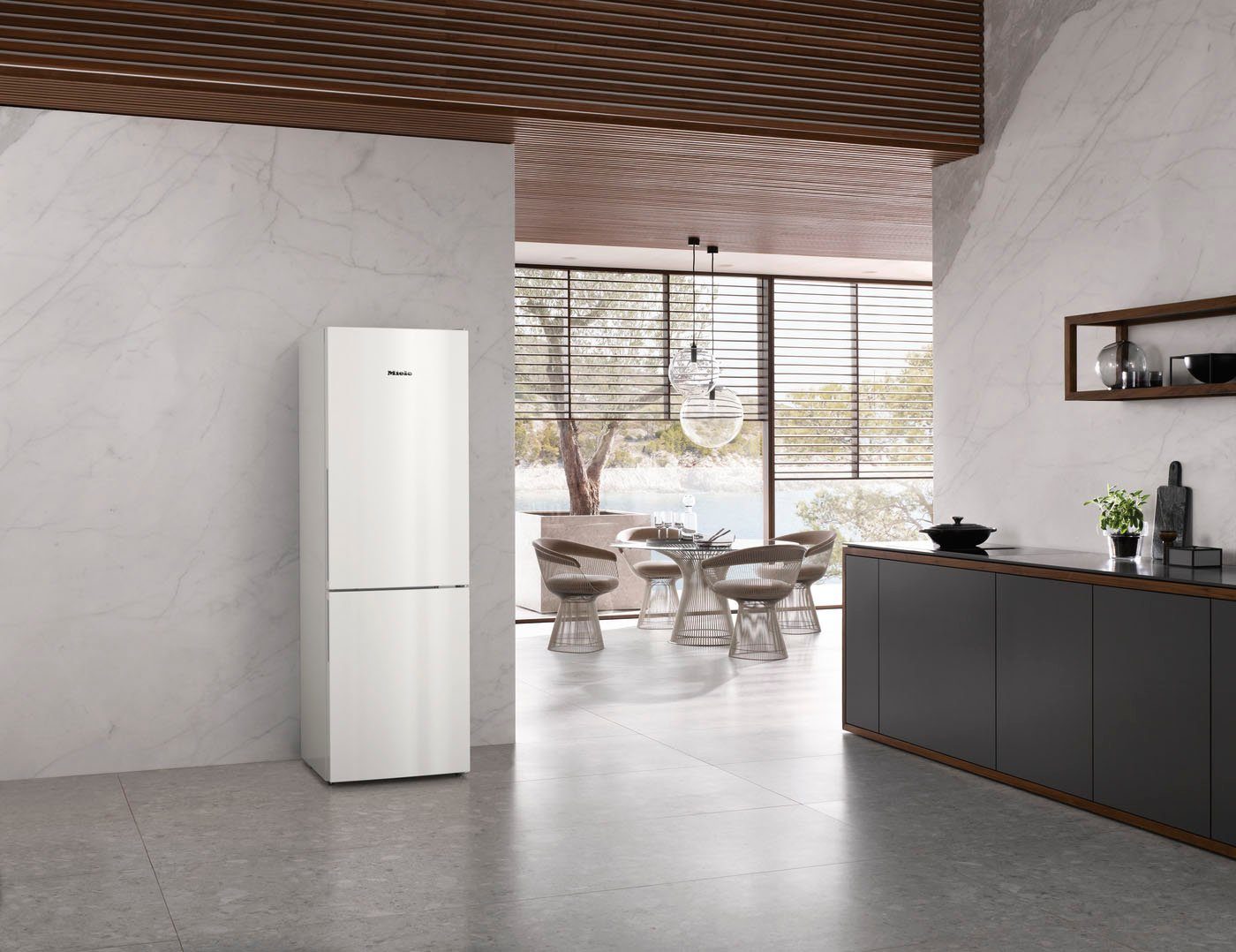 Miele Kühl-/Gefrierkombination KF 4372 CD, 186 cm hoch, 60 cm breit