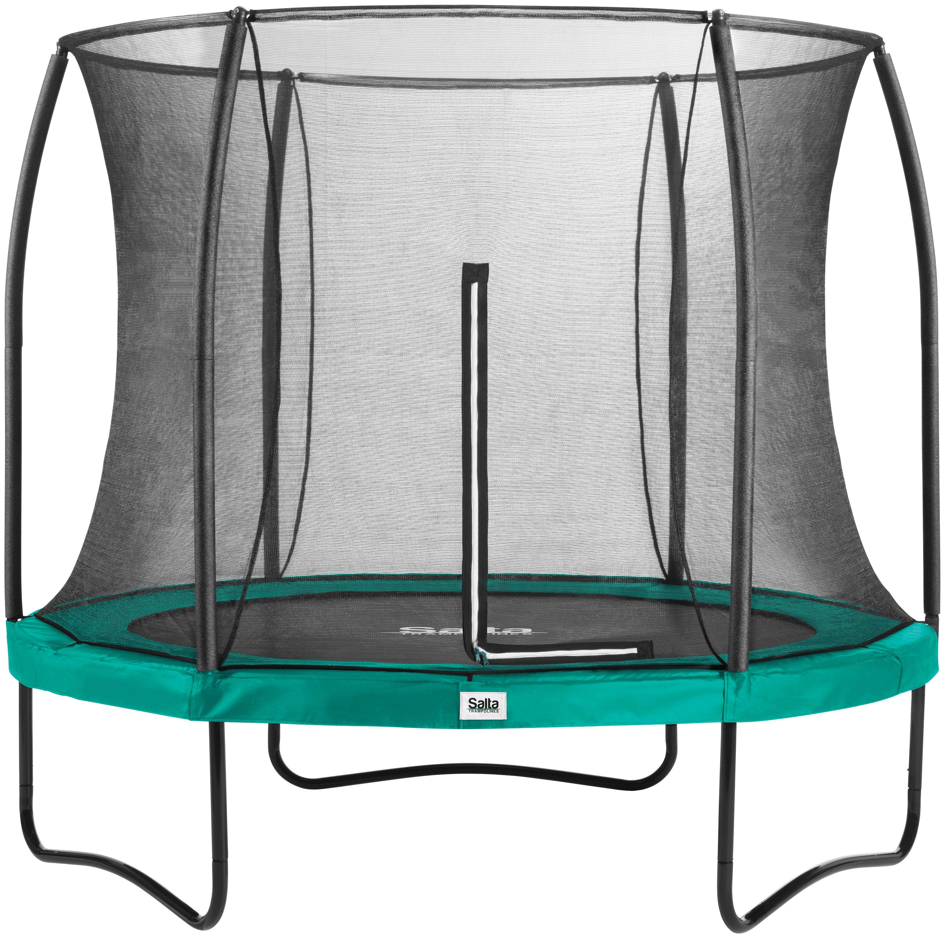 Salta Gartentrampolin Comfort Edition, Ø 251 cm, Schutzrand grün
