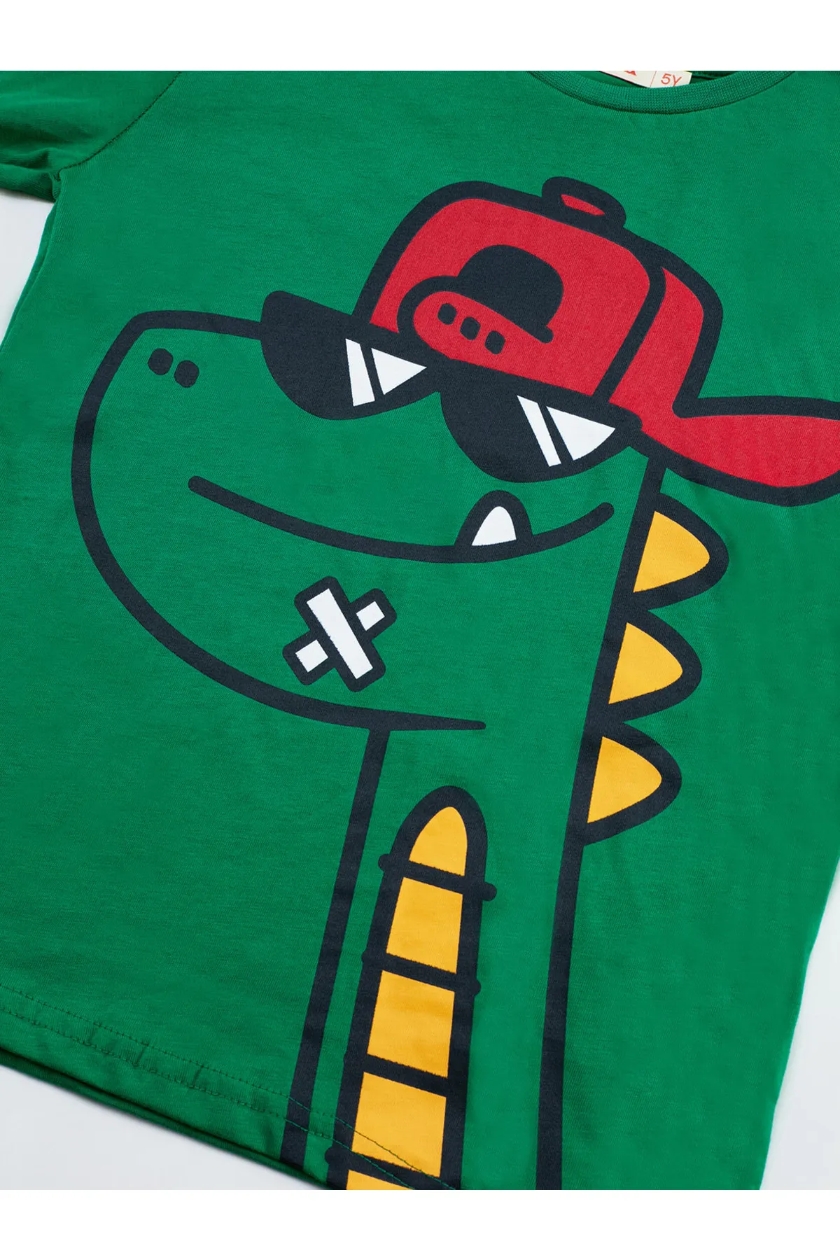 Denokids  Dino-Junge mit Brille, T-Shirt-Hosen-Set