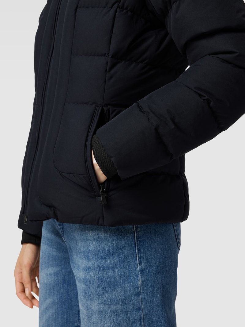 Funktionsjacke mit Zweiwege-Reißverschluss Modell 'Belvitesse' in marineblau