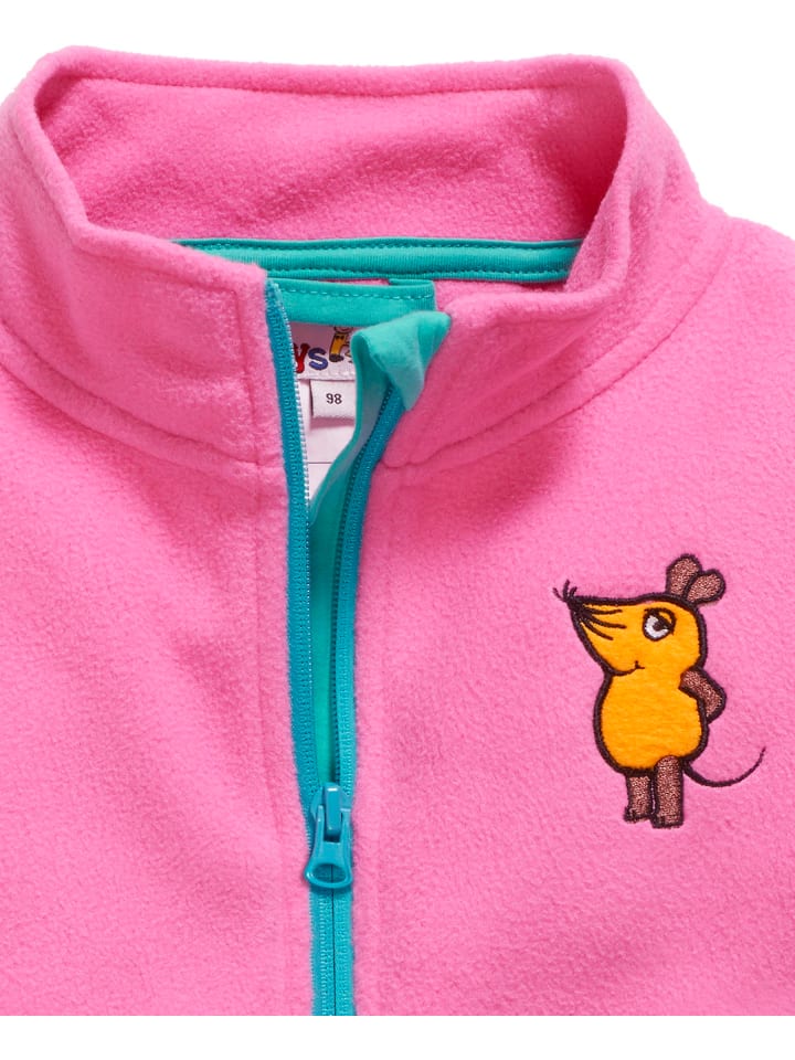 Playshoes Fleece-Jacke DIE MAUS in Pink günstig kaufen