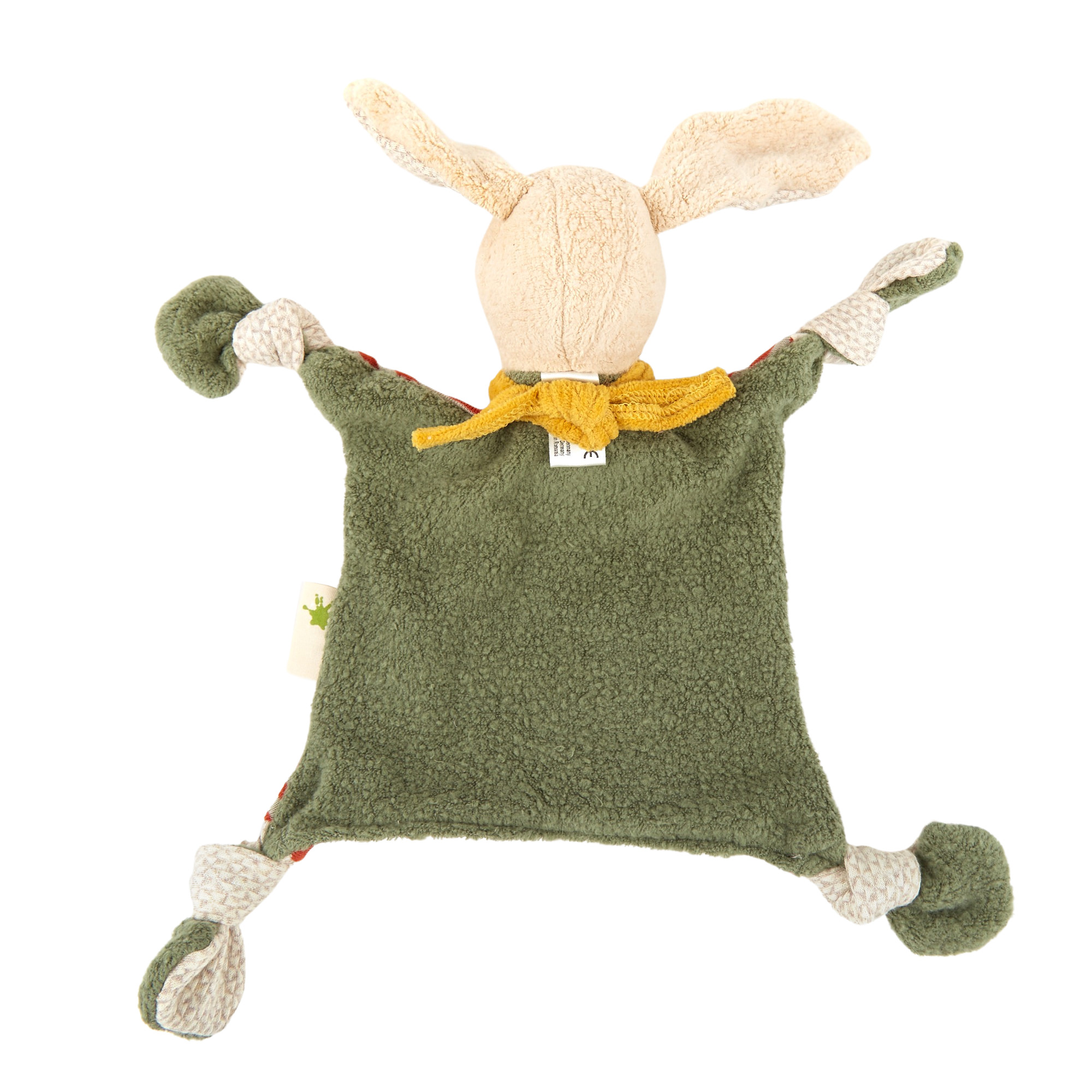 Baby Schnuffeltuch Hase, Green Bio Kollektion