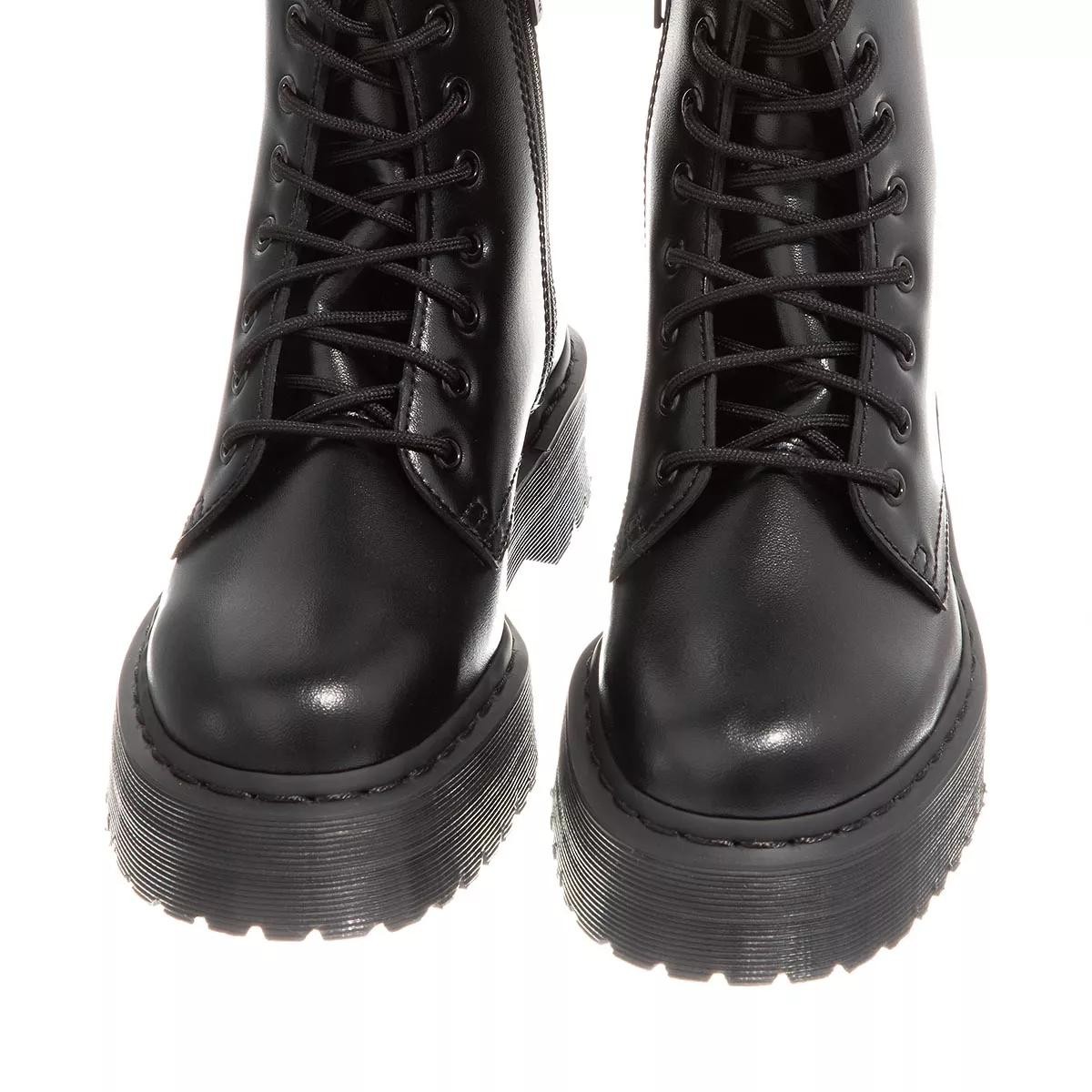 DR. MARTENS Schnür-Stiefeletten schwarz V JADON II MONO BLACK FELIX RUB OFF
