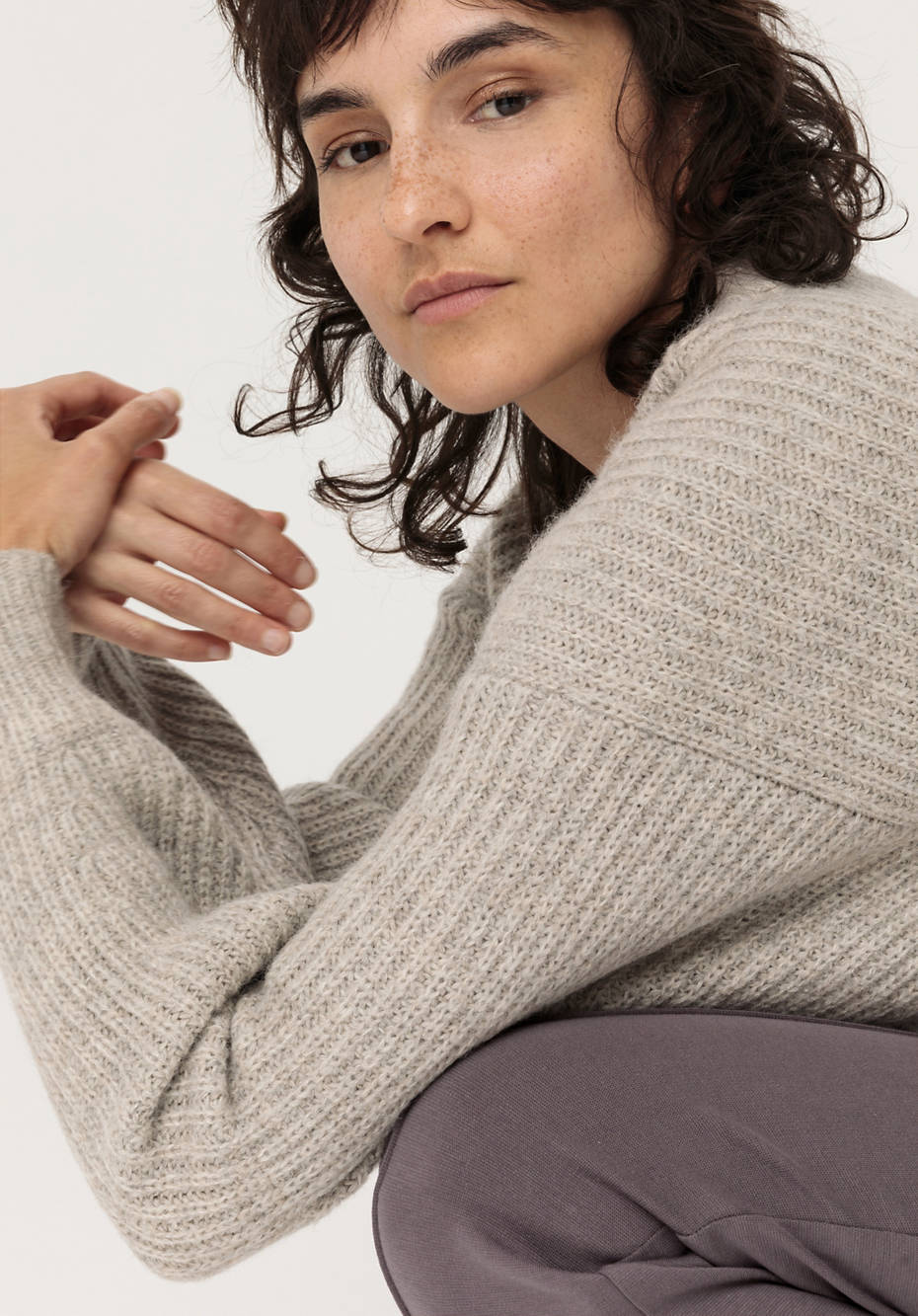 Pullover aus reinem Baby-Alpaka