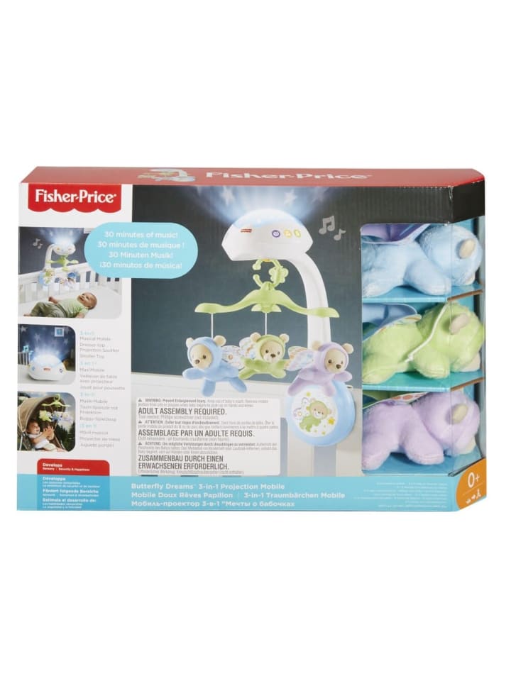 Fisher-Price Mattel CDN41 3-in-1 Traumbärchen Mobile günstig kaufen onesize