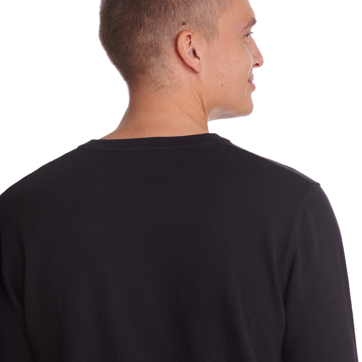 Herren Feinstrickpullover mit V-Ausschnitt