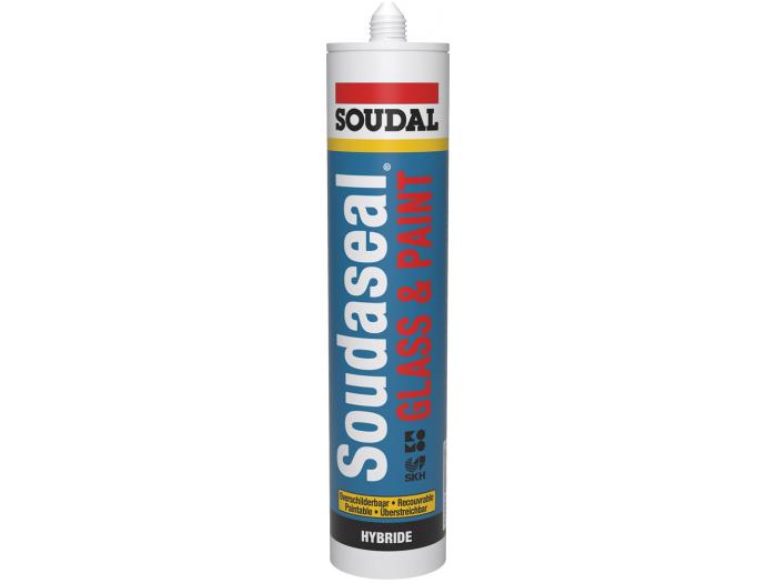 Soudal 154676 Soudaseal Glas & Maling Hvid 290ml