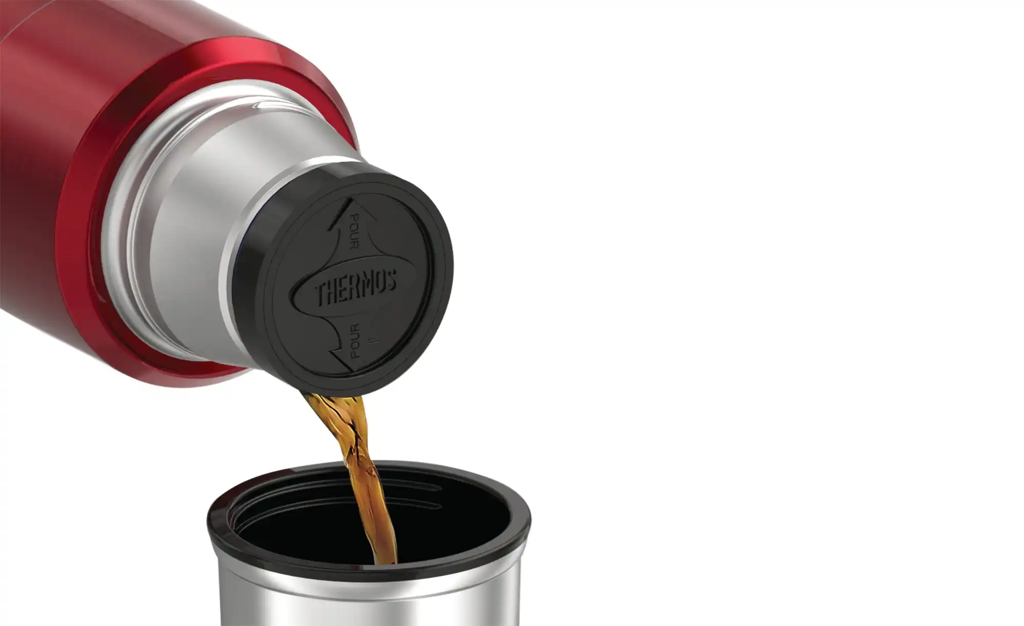 THERMOS Isolierflasche STAINLESS KING BEVERAGE BOTTLE