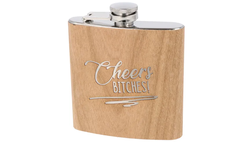 Spruchreif Flachmann Cheer Bitches