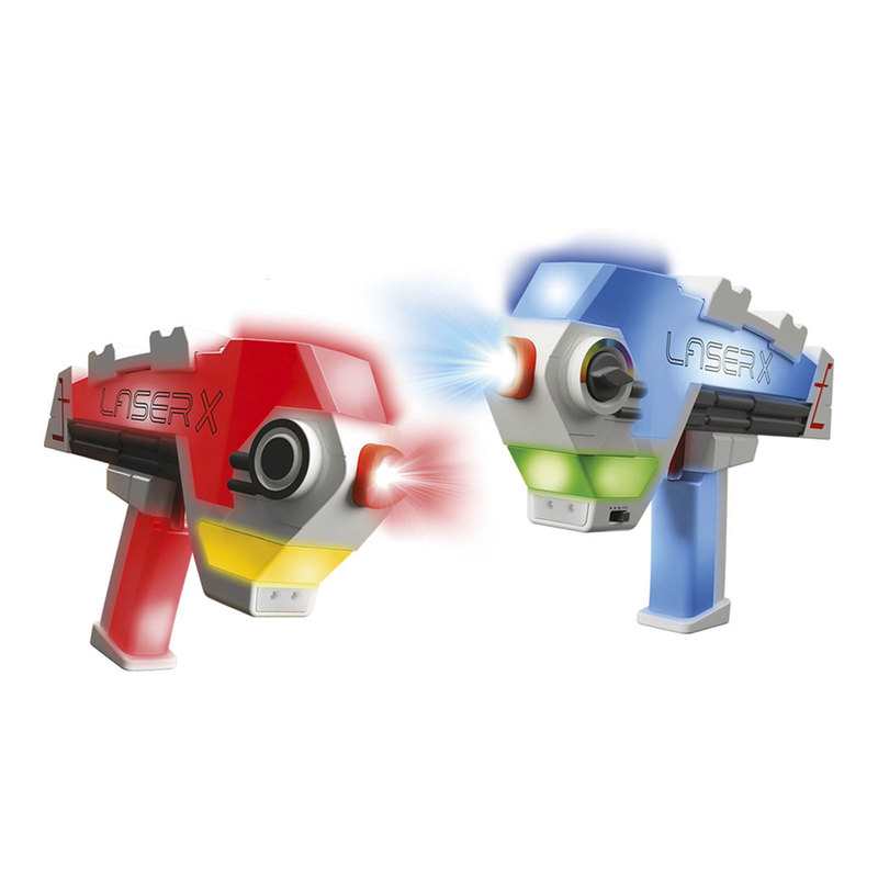 Jeu de pistolets Laser X Double blaster évolution Lansay