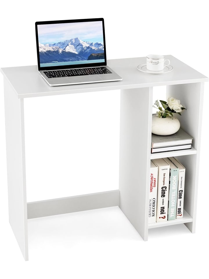 COSTWAY Schreibtische in Weiß günstig kaufen 80 cm