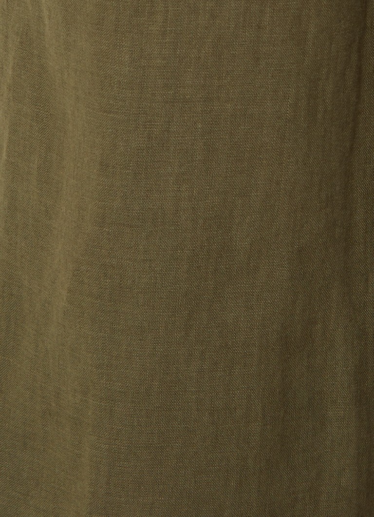 Whistles Bella plata piegriezuma īss lina kombinezons ar aukliņu