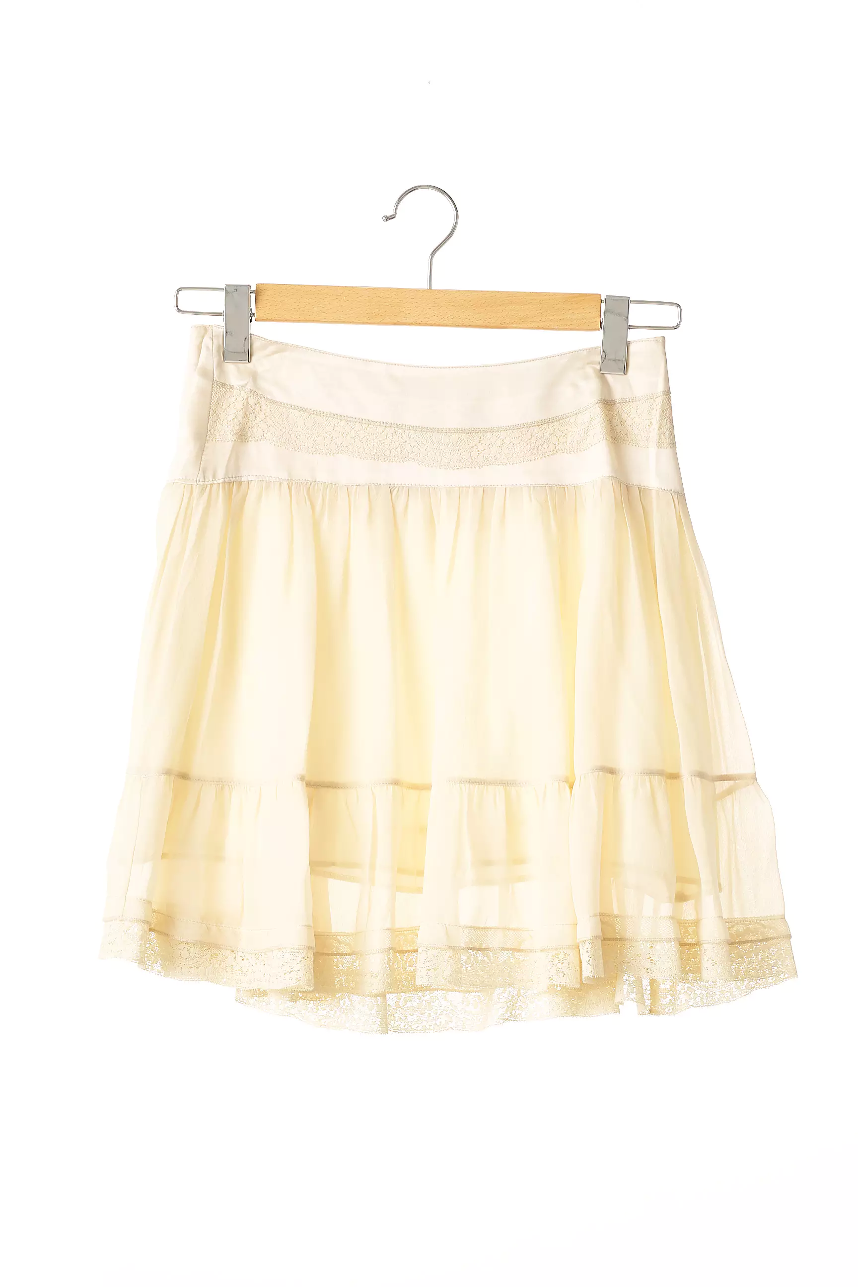 Sandro Jupes Courtes Femme couleur beige
