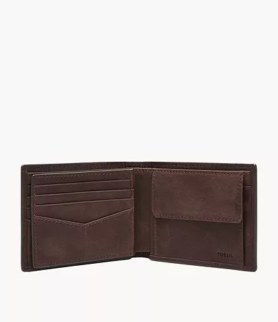 Fossil Bifold Derrick Münzfach groß