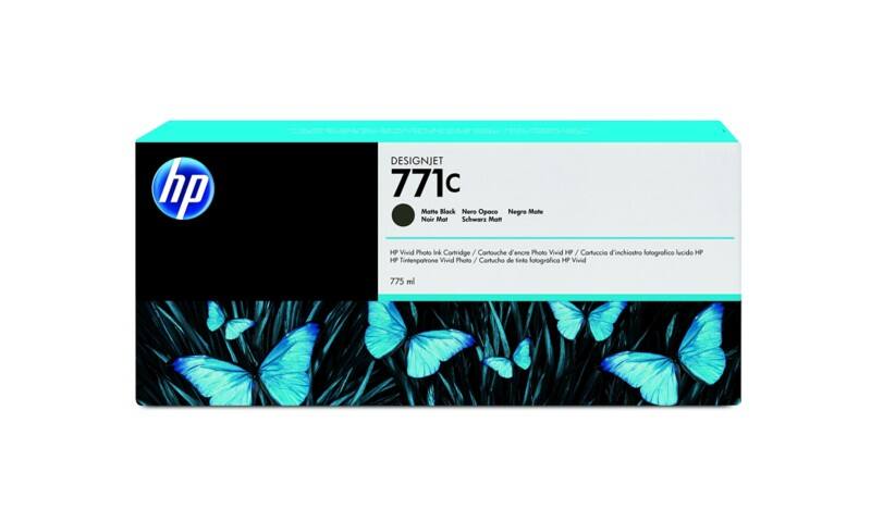 HP 771C Original Tintenpatrone B6Y07A Matt Schwarz