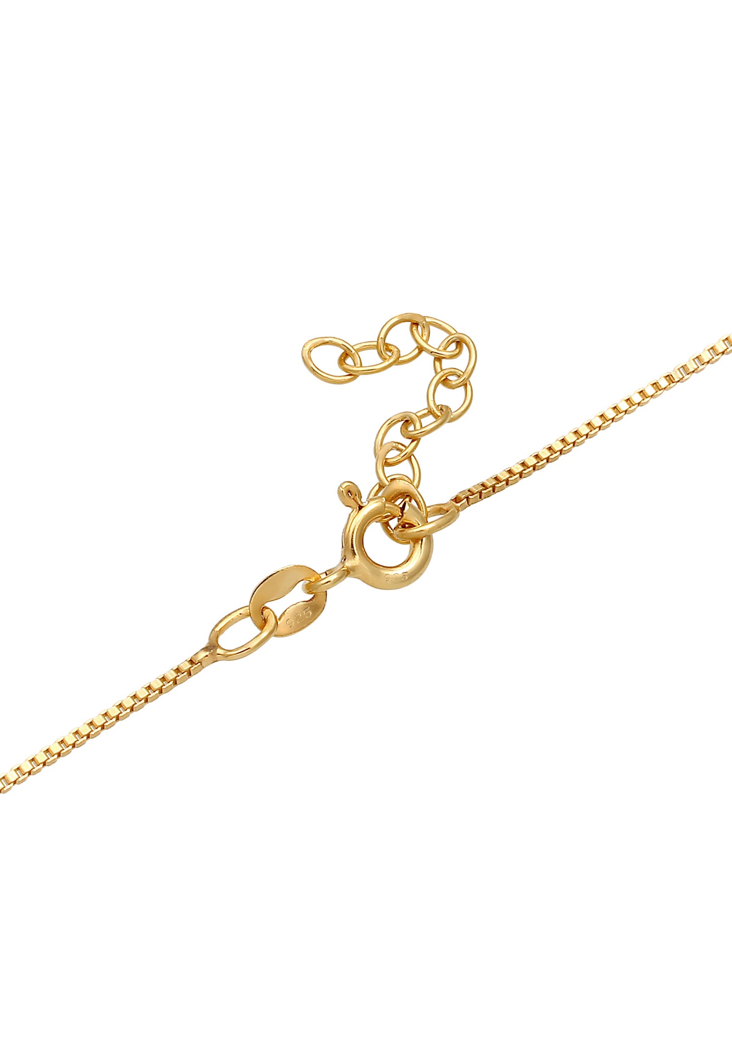 Elli Rectangle Geometric Pendant Basic Minimal Necklace for Women - (925/1000) Silver