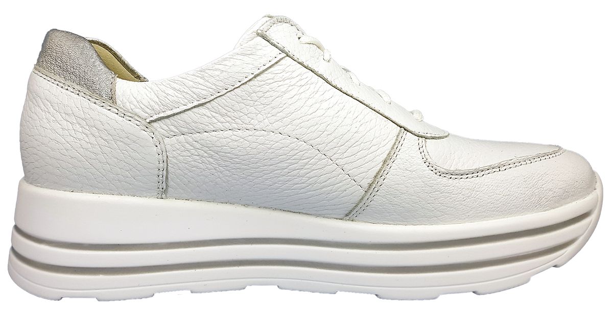 Waldläufer Lana 758009-200/150 Weiß Weiss Silber