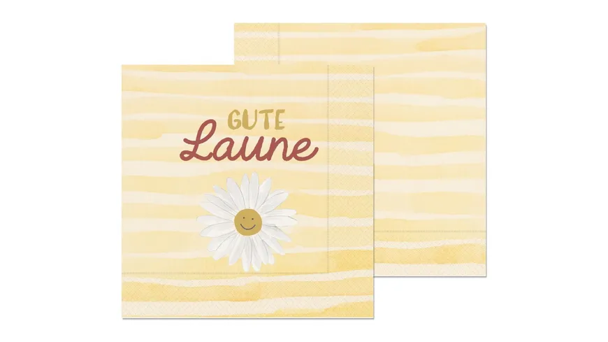 Geschenk für Dich Serviette Gute Laune