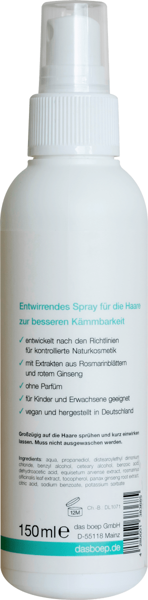 Kinder Leichtkämmspray, 150 ml