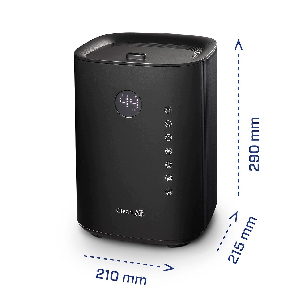 Clean Air Optima Luftbefeuchter CA-605B Smart Top Filling, 3,8 l Wassertank, Clean Air Optima® App