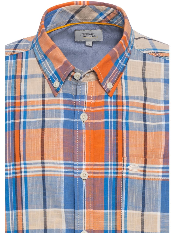 Camel Active Hemd - Regular fit -  in Orange günstig kaufen