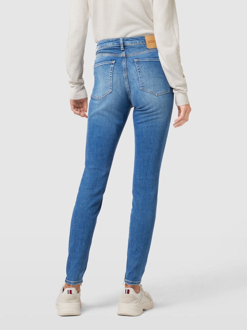 Slim Fit Jeans im 5-Pocket-Design Modell 'MAYE' in jeans