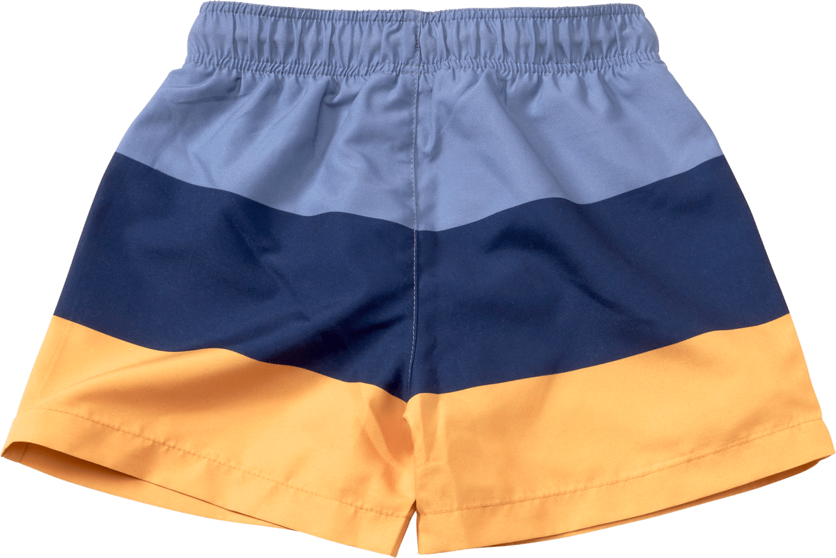Badehose mit Ringeln, blau, Gr. 98/104, 1 St