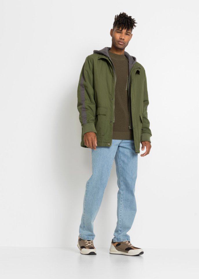 Winterjacke in 2 in1 Optik