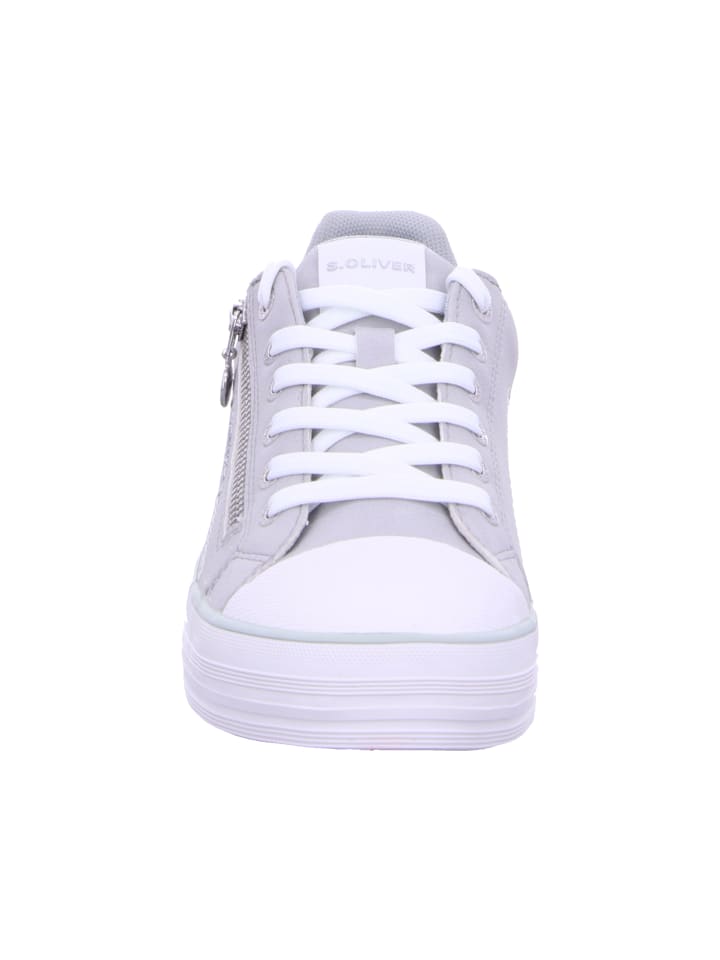 s.Oliver Schnürhalbschuh in grau günstig kaufen