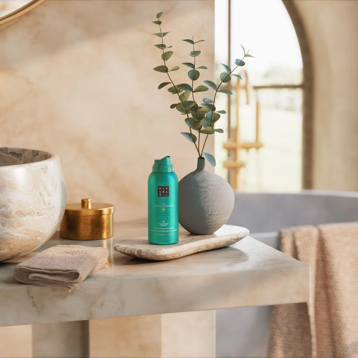 The Ritual of Karma Body Lotion Mousse - Body Fluid