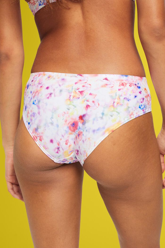Bikini-Hipster mit floralem Print