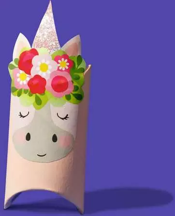 Einhornparty - Bastelset für Kinder ab 6 Jahren