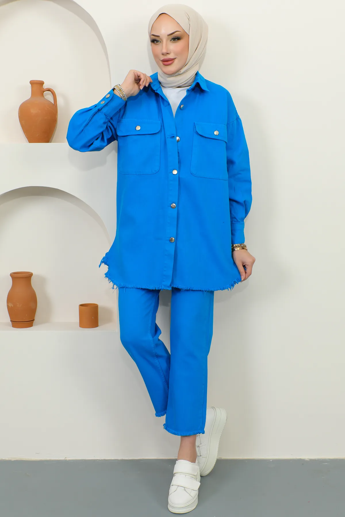 benguen  Zweiteiler - Dunkelblau - Regular Fit