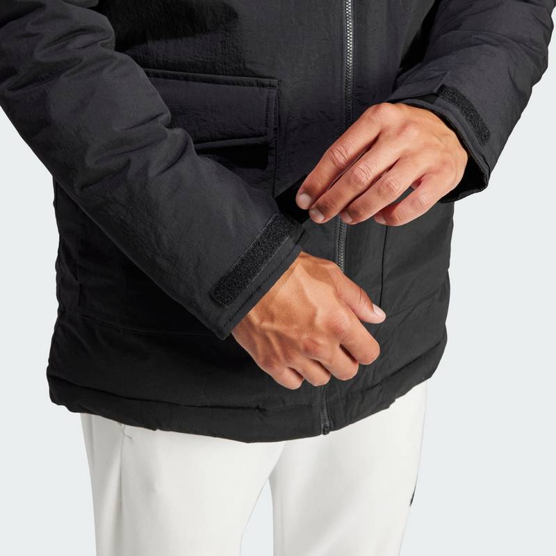 adidas Hooded Fur Parka Funktionsjacke Herren