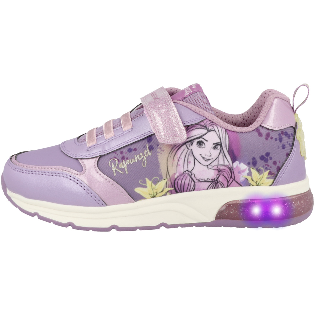 Geox J Spaceclub G. E Sneaker Low lila