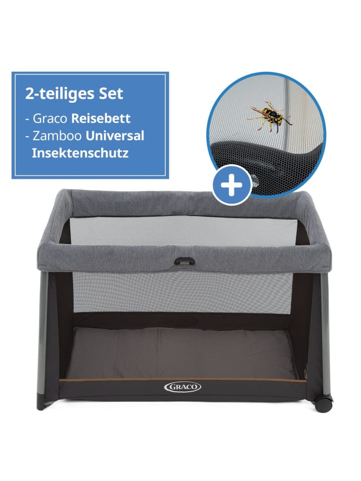Graco Reisebett FoldLite ab Geburt - 3 Jahre nur in grau günstig kaufen onesize