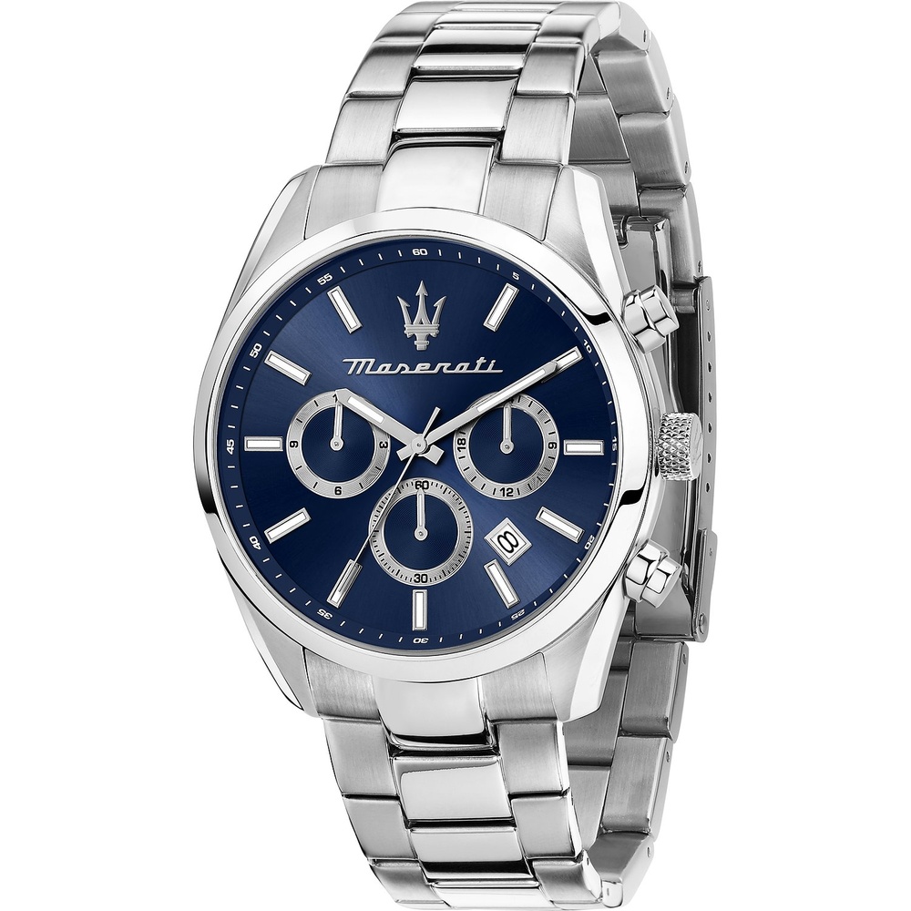 Maserati Montre pour hommes Acier inoxydable Montre