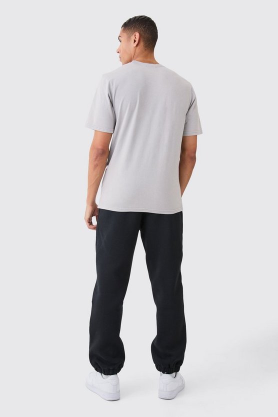 Oversize Jogginghose mit Official Star Print