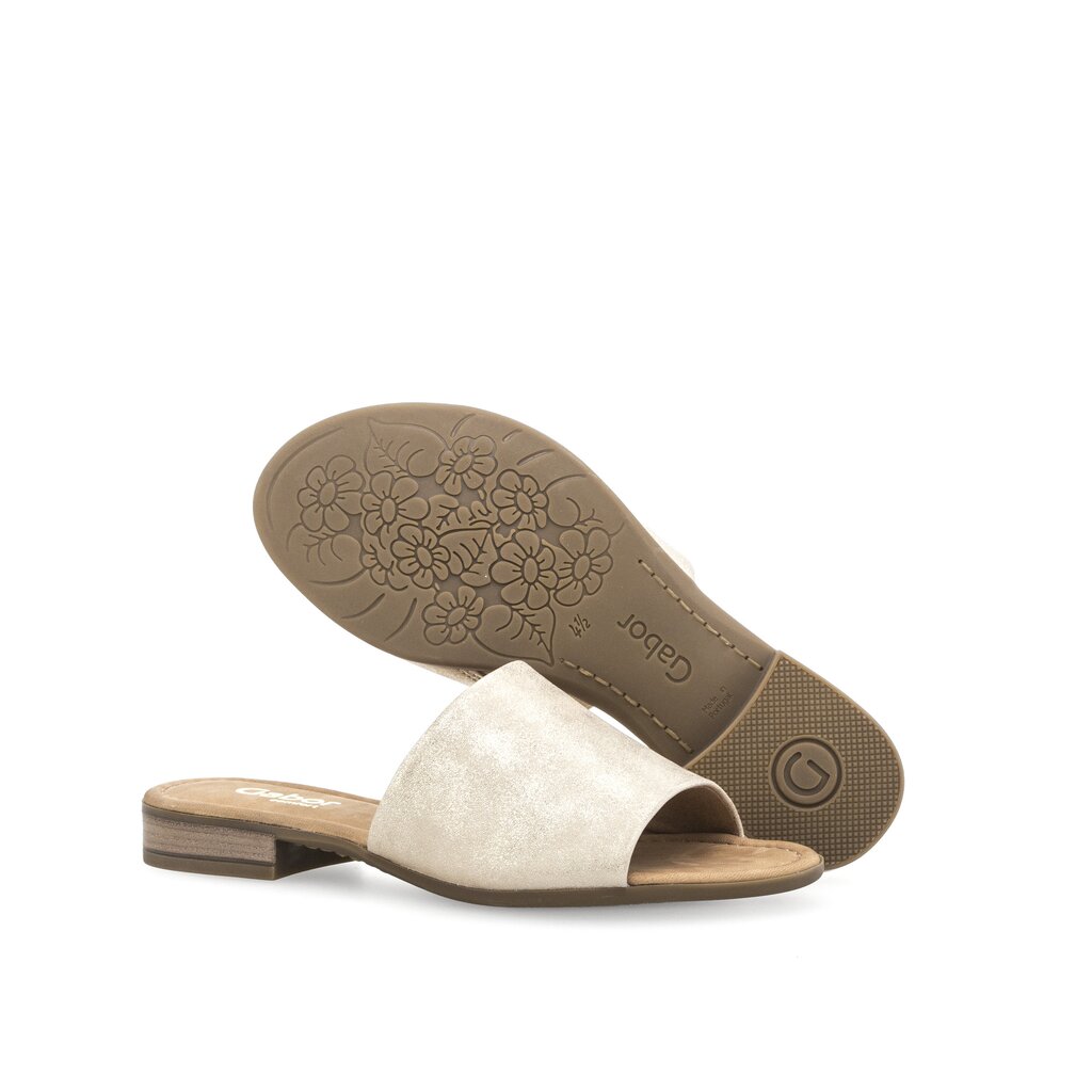 Gabor comfort Pantolette gold