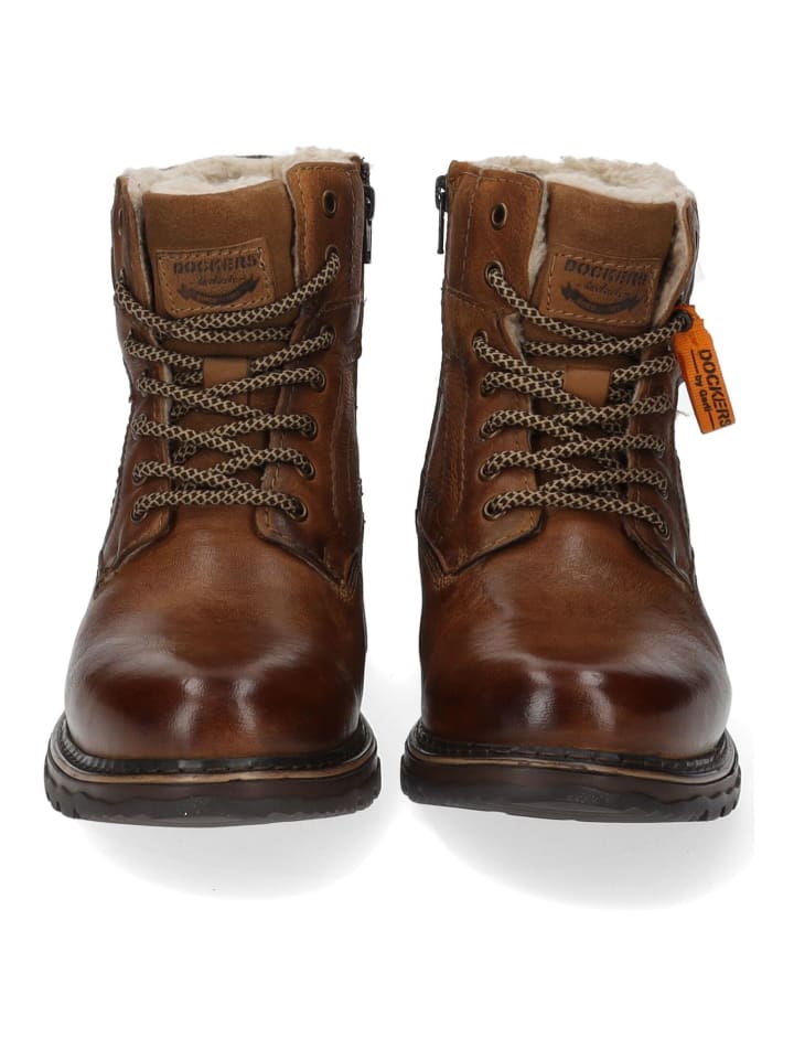 DOCKERS Stiefelette in Tan günstig kaufen