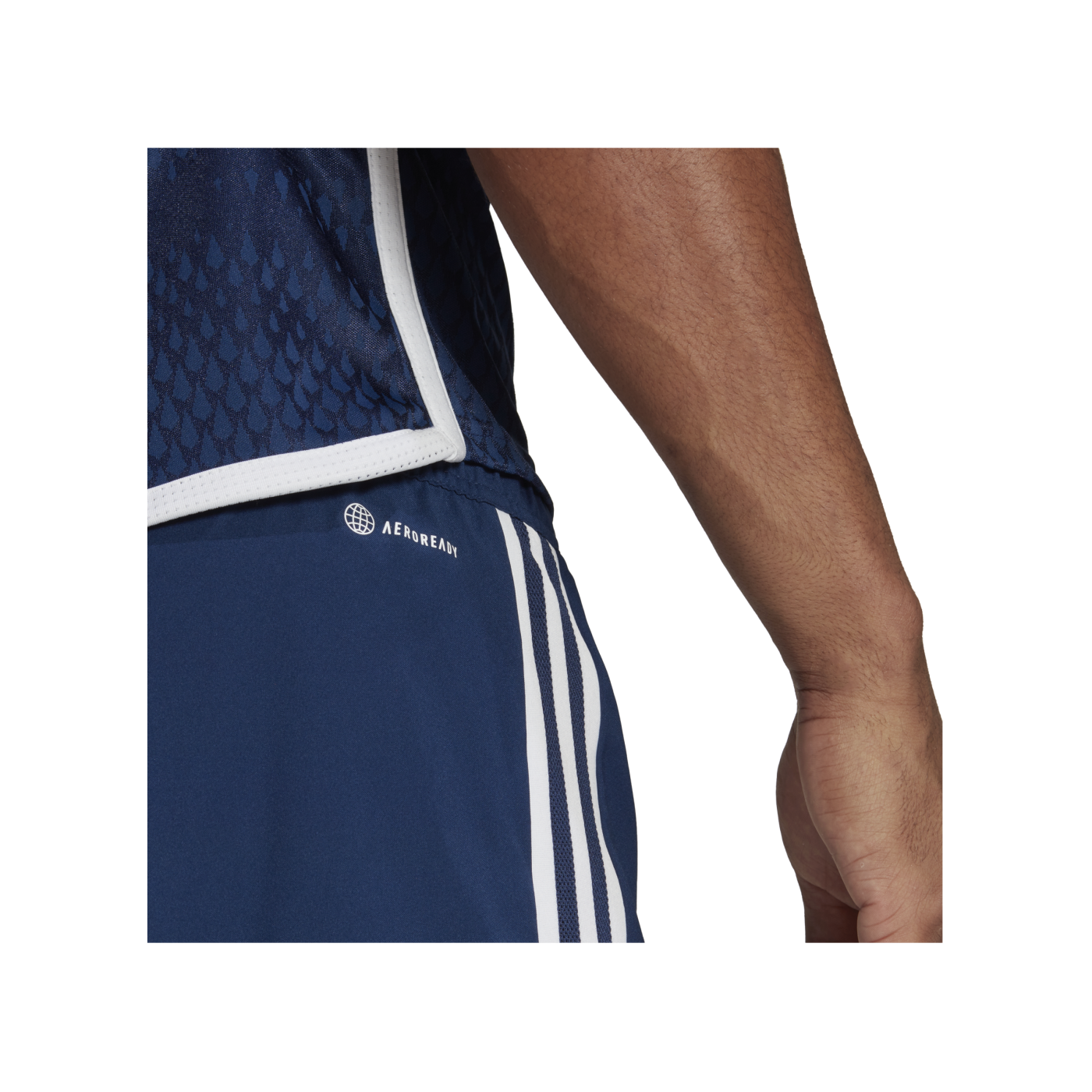 adidas Tiro 23 Competition Match Short Blau Weiss