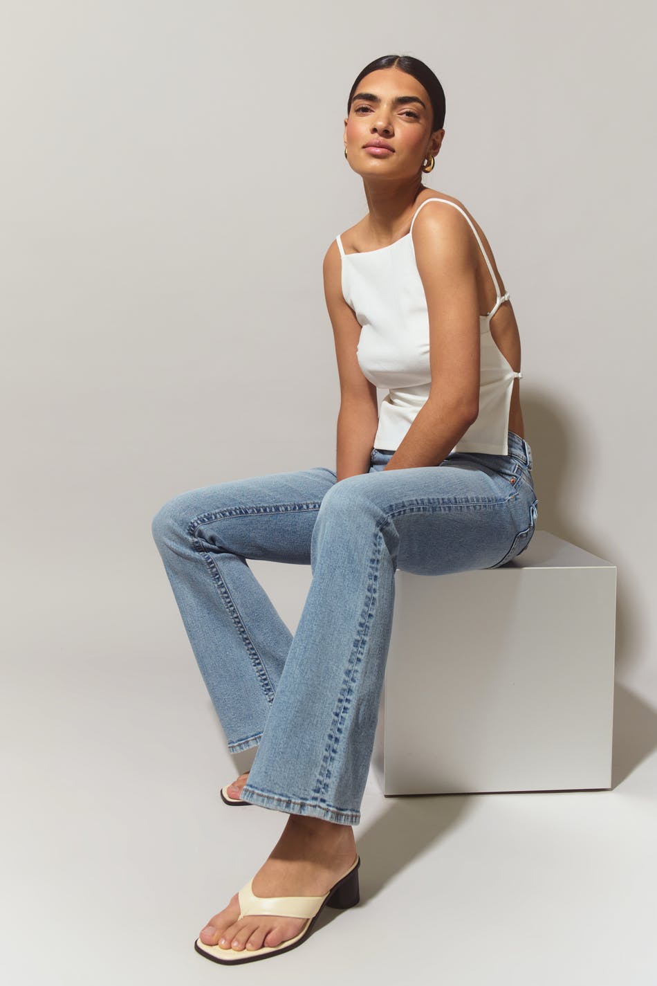 Open back top