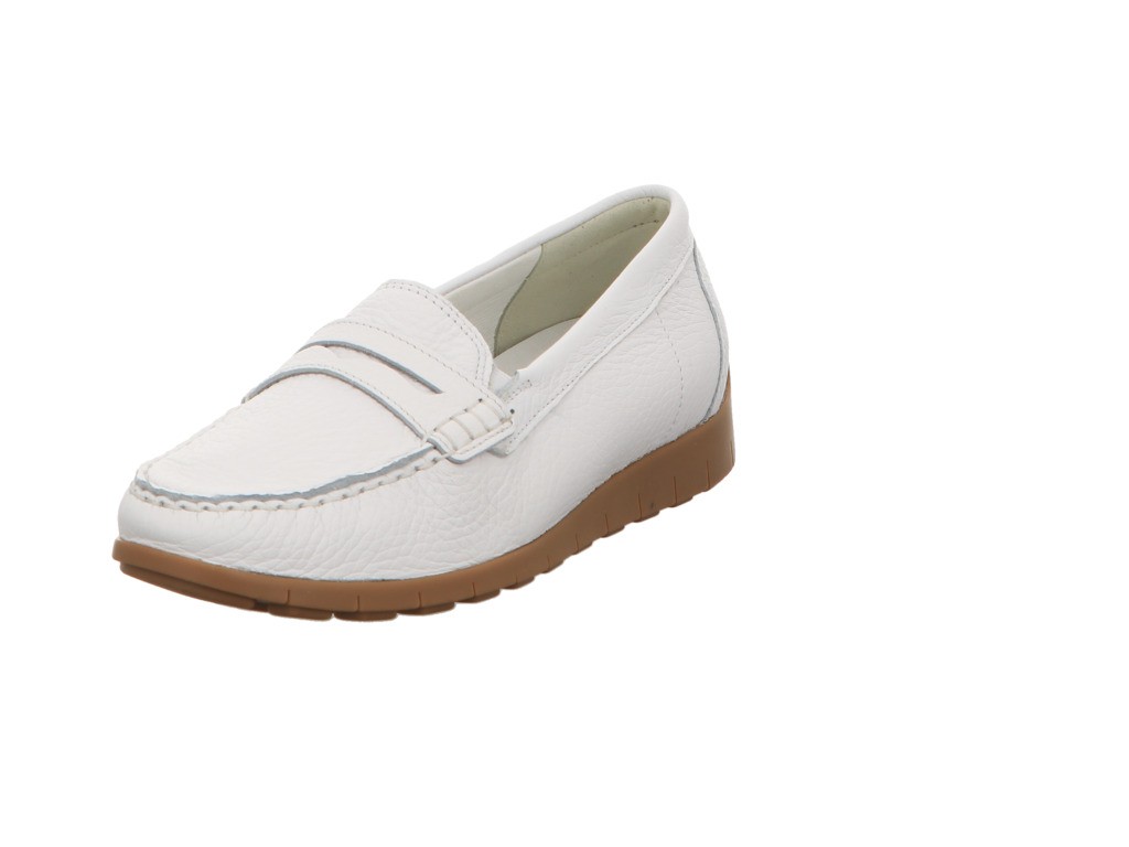 WALDLÄUFER Sportliche Slipper weiss 785502