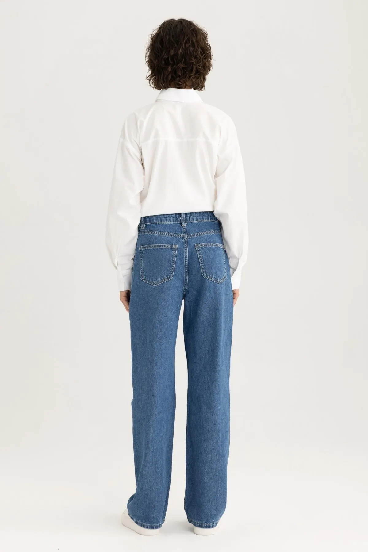 DeFacto  Lange Jeanshose aus 100 % Baumwolle