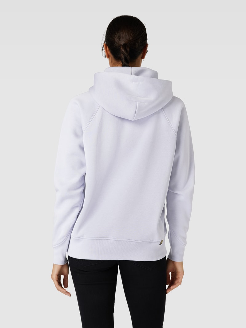 Hoodie mit Label-Stitching Modell 'Premium core 2.0' in hellblau