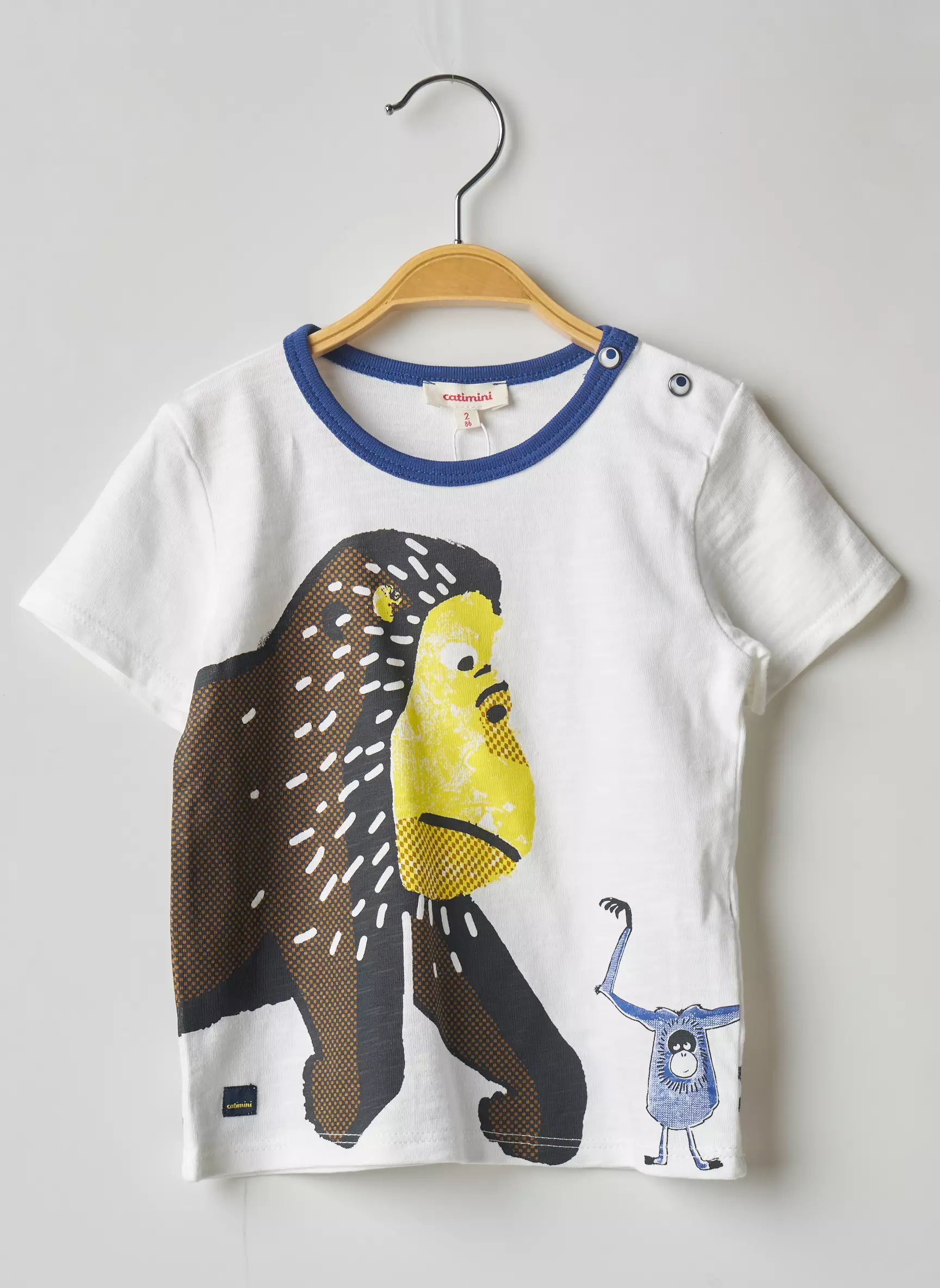 Catimini Tshirts Garcon couleur blanc